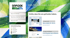 Desktop Screenshot of onelook.ch